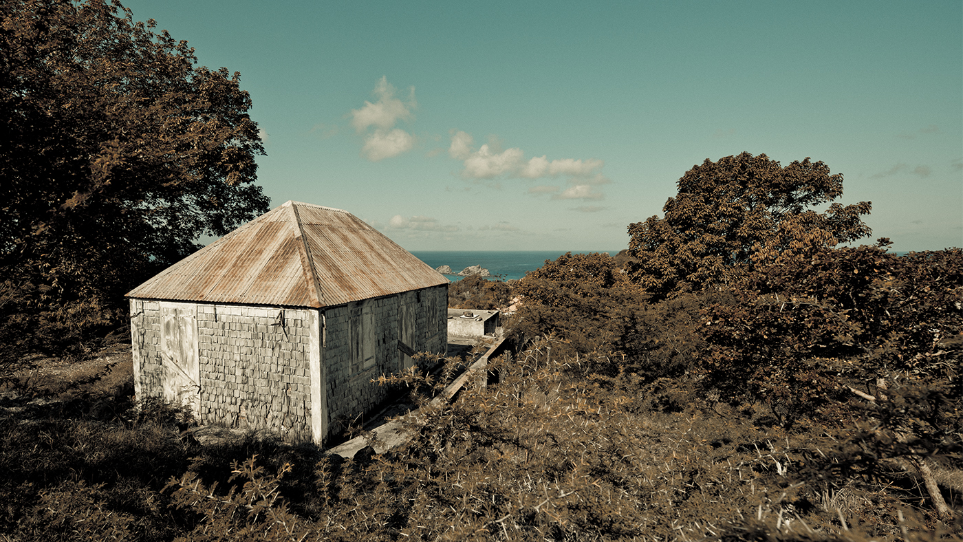Old St Barth Case in Corosoll